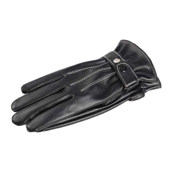 Custom Touchscreen Wholesale Stylish Insulation Warm Men Winter 100% Real Leather Glove