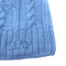 Man Women Acrylic Winter Slouchy Warm Blank Knitted Blue Beanie Hat