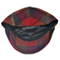 Breathable Wool Squares Donegal Tweed Wool IVY Cap with Eyelets