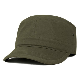 Sedex Audit 100% Cotton Flat Top Jeep Style Adjustable Army Cap
