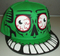 Wholesale Cotton 6-Panel Green Embroidery Custom Boy Funny Snapback Cap