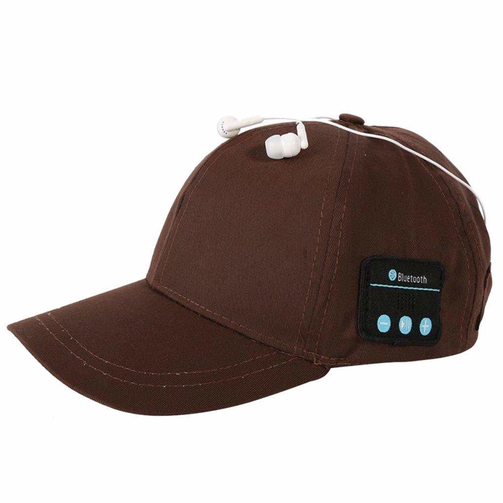 Custom Blank Wireless Earphone Headphone Hat Bluetooth Baseball Cap