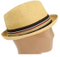 Summer Paper Straw Hat Trilby Gangster Cap Beach Sun Hats Straw Men Jazz Hats