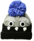 Acrylic Winter Warm Knitted Folded Cuff POM Kids Beanie Hat