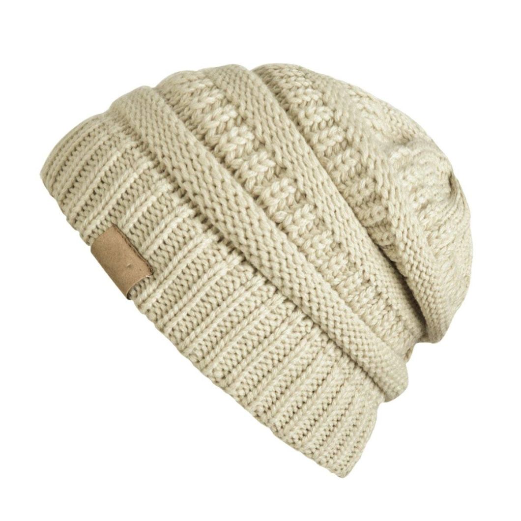 Acrylic Winter Warm Beanie Knitted Wholesale Hat and Scarf Sets