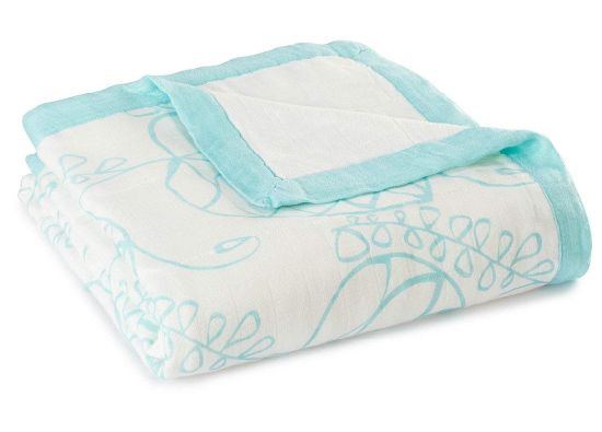 Custom Silky Soft Baby 100% Cotton Muslim Toddler Bamboo Blanket