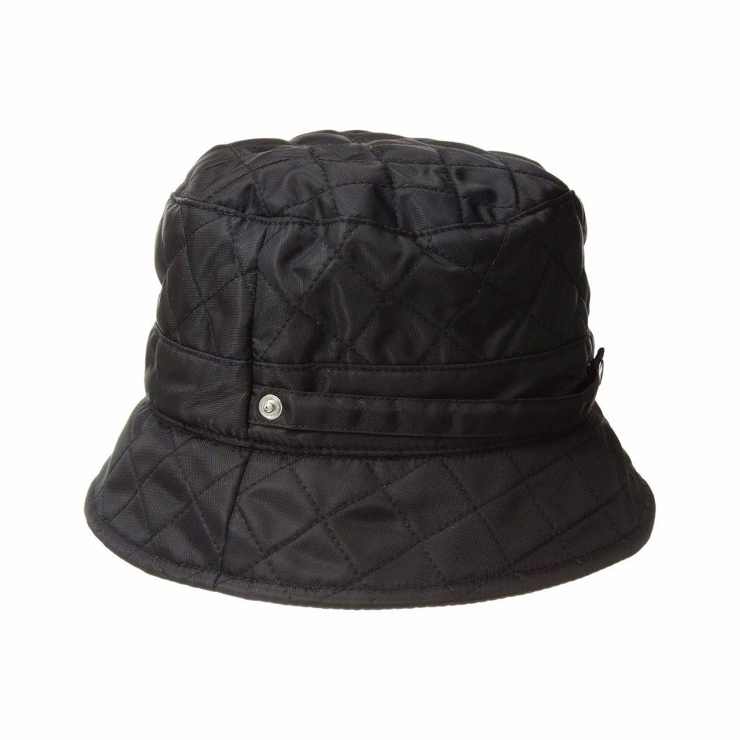 Snap Button Winter Bucket Hat with Down-Turned Brim Wholesale Custom