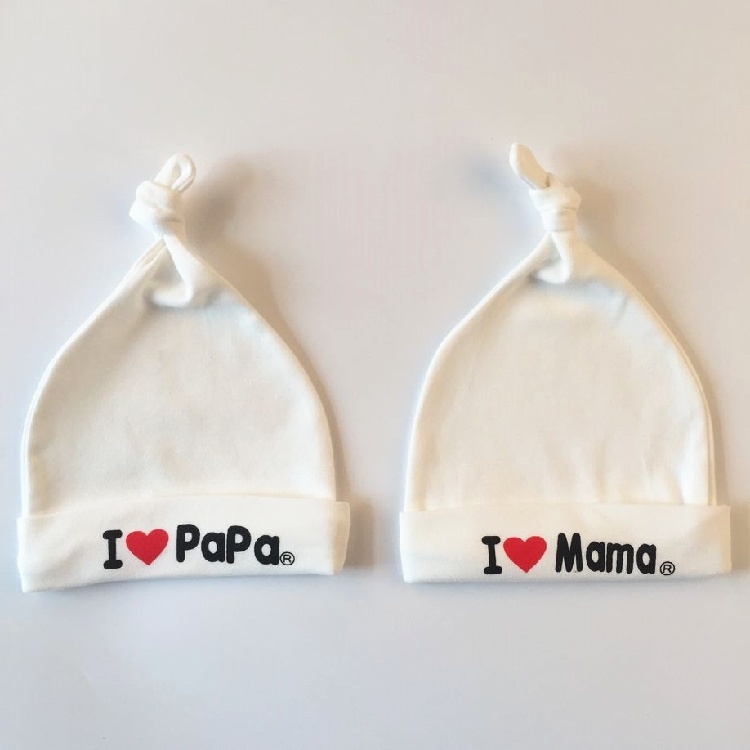 100% Cotton Winter Warm Beanie Knitted Toddler New Born Hat