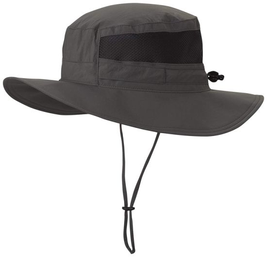 Adjustable Nylon Sun Protection Summer Wide Brim Mesh UV Hat