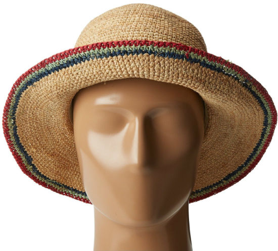 Sedex Audit Summer Women Crochet Raffia Bucket Sun Hat Straw