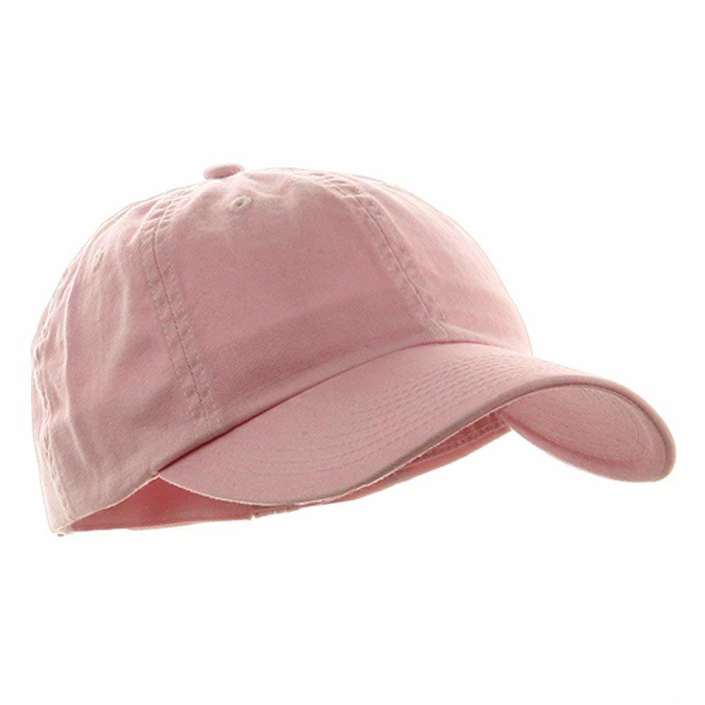 BSCI Audit Custom 6-Panel Unstructured Dyed Cotton Twill Pink Cap