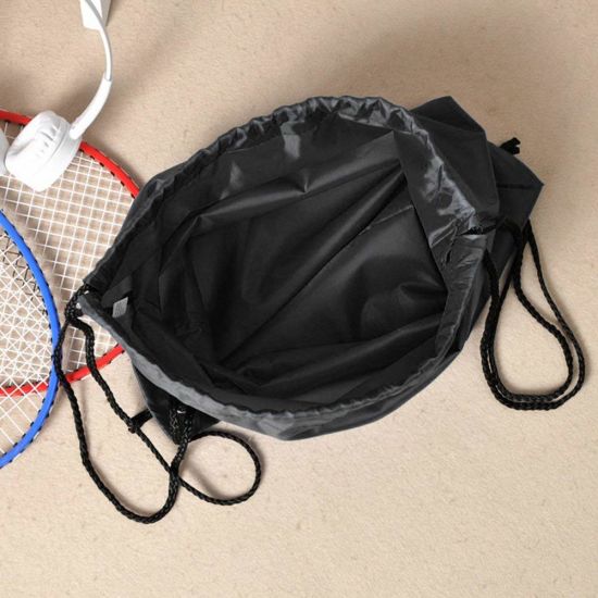 Wholesale Durable Man Women Folding Sport Backpack Nylon Bag Drawstring Bag Home Travel Storage Use