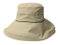 Adjustable Nylon Sun Hat Flat Crown Flip up Brim Hat
