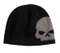 100% Cotton Winter Warm Oversized Black Beanie Knitted Skull Hat