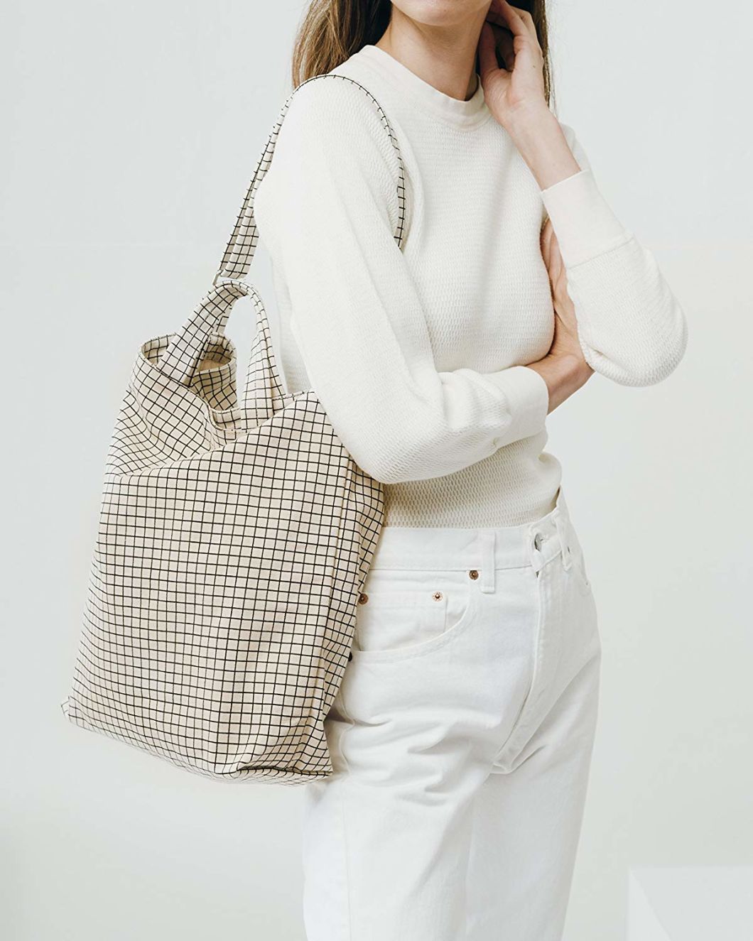 Custom 100% Cotton Duck Bag Spacious and Roomy Canvas Tote Bag for School Shopping Travelling