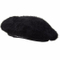 Wholesale Custom Knit Beret Faux Angora Hat with Leather Band for Women