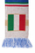 BSCI Audit Acrylic Italy Italia Soccer Double-Sided Fan Football Knit Scarf