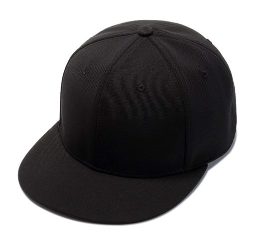 Adjustable Fashion Hip Hop Blank Customized Flat Brim Cap Snapback with 6 Embroidered Eyelets