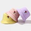 Polyester Breathable Embroidered Bucket Hat Designer Hat for Man Women