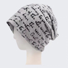 Wholesale Custom Unisex Blank Slouchy Beanie Striped Knitted Bamboo Hat