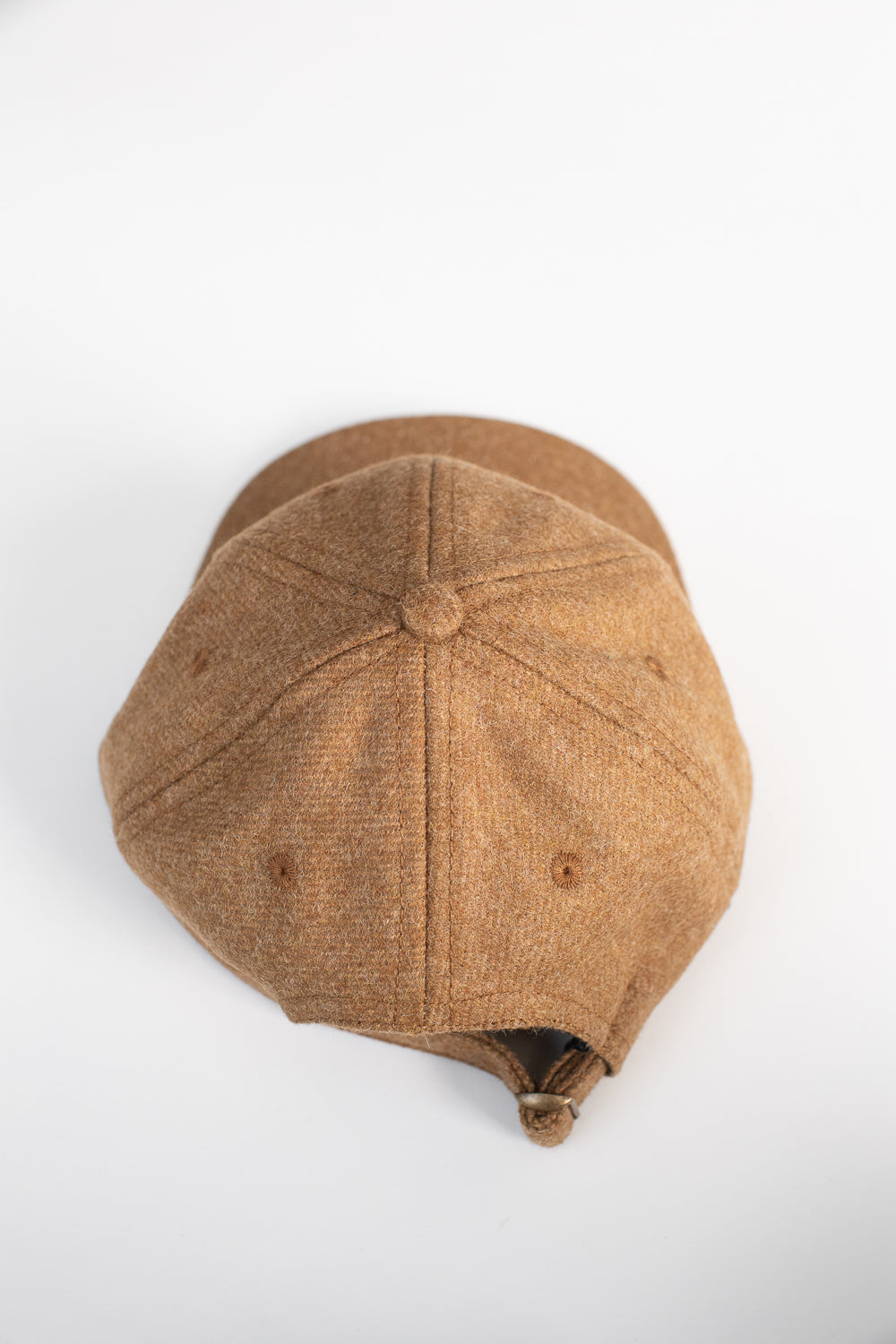 Custom Unstructured Melton Wool Baseball Cap – Winter Warm 6-Panel Snapback / Fitted Wool Hat Manufacturer