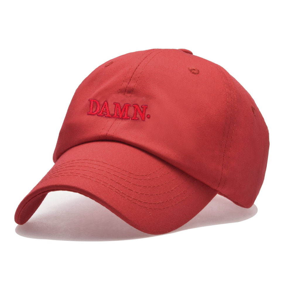 Wholesale 100% Cotton Magic Tape Back Embroidered Custom Logo Hat