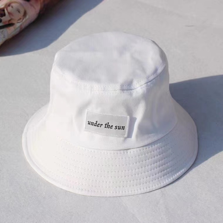 100% Cotton Custom Unisex Bucket Embroidery Hat