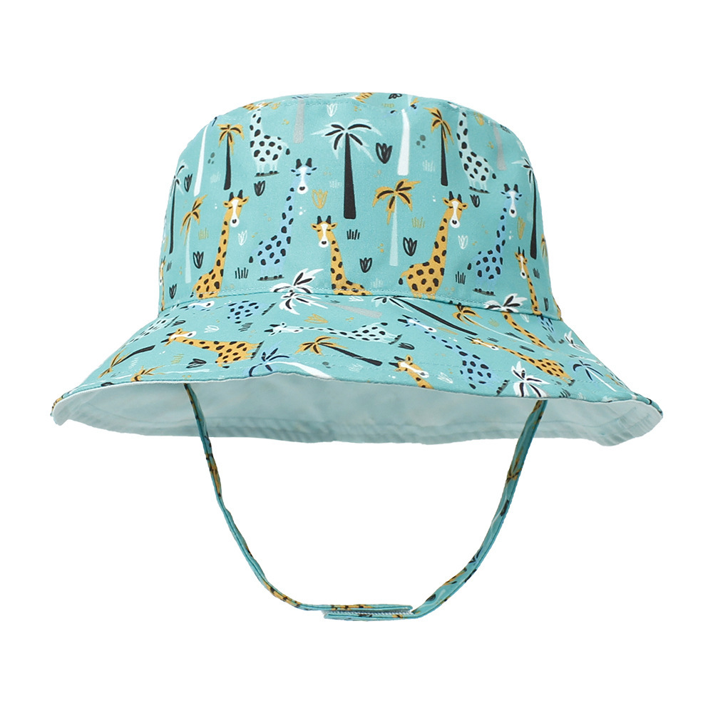 Sedex Audit Printed Sun Protection Beach Bucket Baby Boy Hat