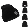 Embroidered Logo Acrylic Winter Soft Warm Knitted Beanie Hat