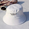 100% Cotton Custom Unisex Bucket Embroidery Hat