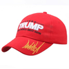 Wholesale Embroidered Adjustable Velcro Strap New Fashion Trump Ear Hat