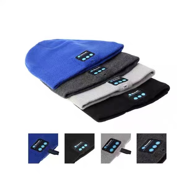 Winter Beanie Soft Music Headphone Hat Wireless Bluetooth Smart Cap