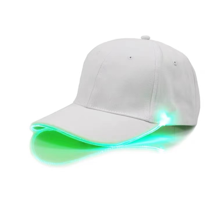Sedex Audit Cotton Sport Baseball Cap LED Light up Hat Customized