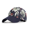 Custom Cotton Unisex Flat Brim Printed 7 Panel Snapback Hat