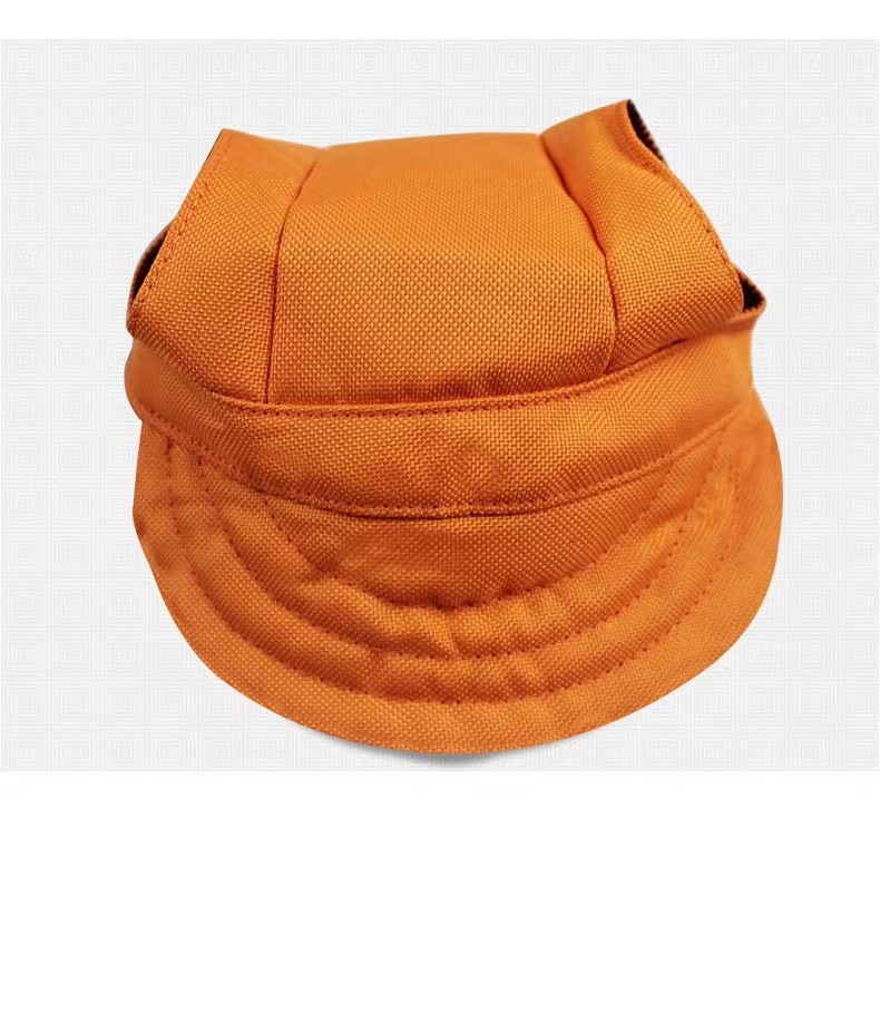 Dog Oxford Fabric Baseball Pet Hat with Ear Holes