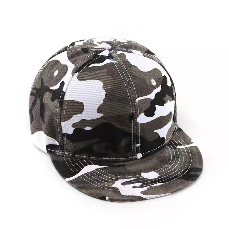 100% Cotton Custom Unisex Curved Brim Camo Army Baseball Hat Camouflage