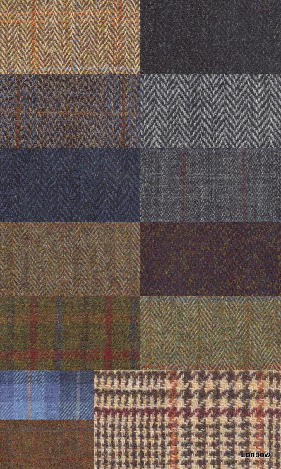 Tweed Virgin British Wool Flat Cap Back Satin Lining 